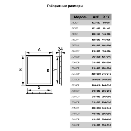 Ревизионный люк стенной 20x40 с ручкой ЭраРевизионный люк стенной 20x40 с ручкой Эра[image_num]
