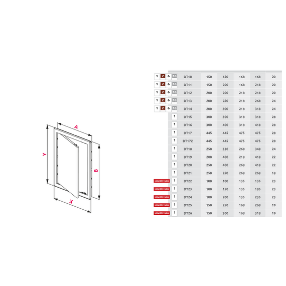 Ревизионный люк ABS  30х40 AwentaРевизионный люк ABS  30х40 Awenta[image_num]