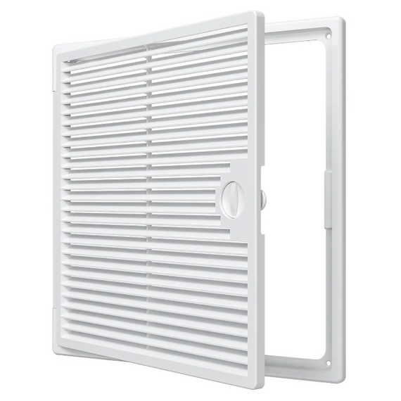 Люк ревизионный вентилируемый, накладной Декофот АБС 30х30 ЭраЛюк ревизионный вентилируемый, накладной Декофот АБС 30х30 Эра[image_num]