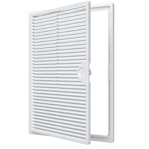 Люк ревизионный вентилируемый, накладной Декофот АБС 30х40 ЭраЛюк ревизионный вентилируемый, накладной Декофот АБС 30х40 Эра[image_num]