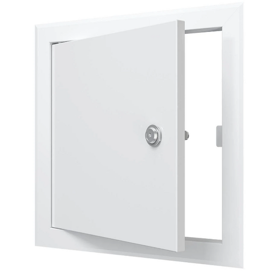 Люк ревизионный металлический с замком 30х30 Эра