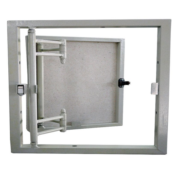 Люк стальной с нажимным замком 3D 200х300 Шаркон