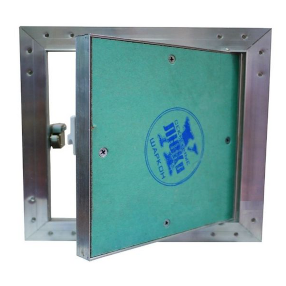 Люк алюминиевый под покраску (уголок) 600х600Люк алюминиевый под покраску (уголок) 600х600[image_num]